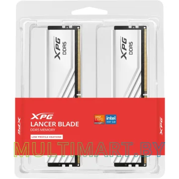 Оперативная память ADATA XPG Lancer Blade 2x16GB DDR5 PC5-48000 (AX5U6000C3016G-DTLABWH) картинка 2